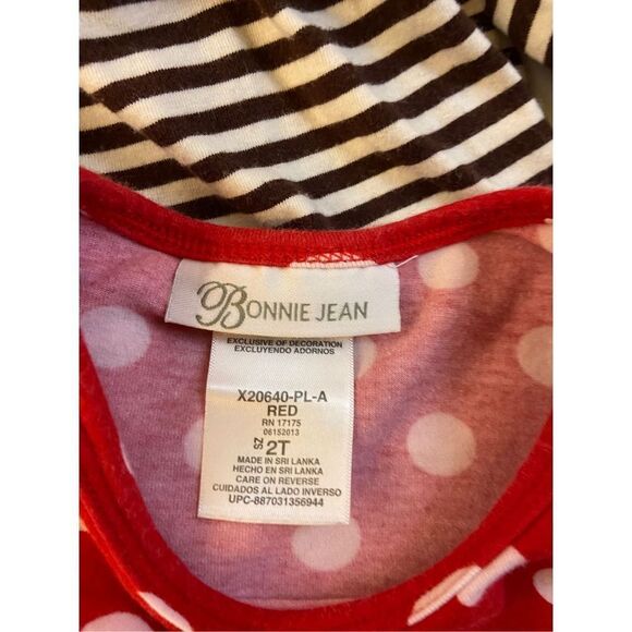 Bonnie Jean Rare Edition Thanksgiving and Christmas dresses 2t 24m - Picture 4 of 4